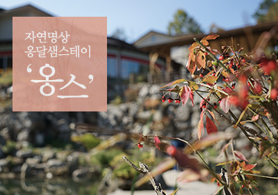 10월,11월 '옹달샘스테이' 신청 안내
