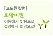 고도원칼럼