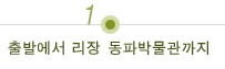 출발에서 리장동파박물관까지